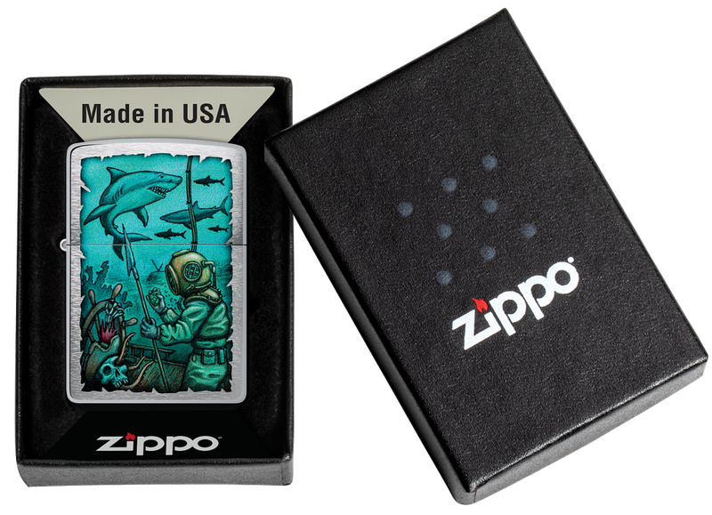Zippo Lighter Nautical Design