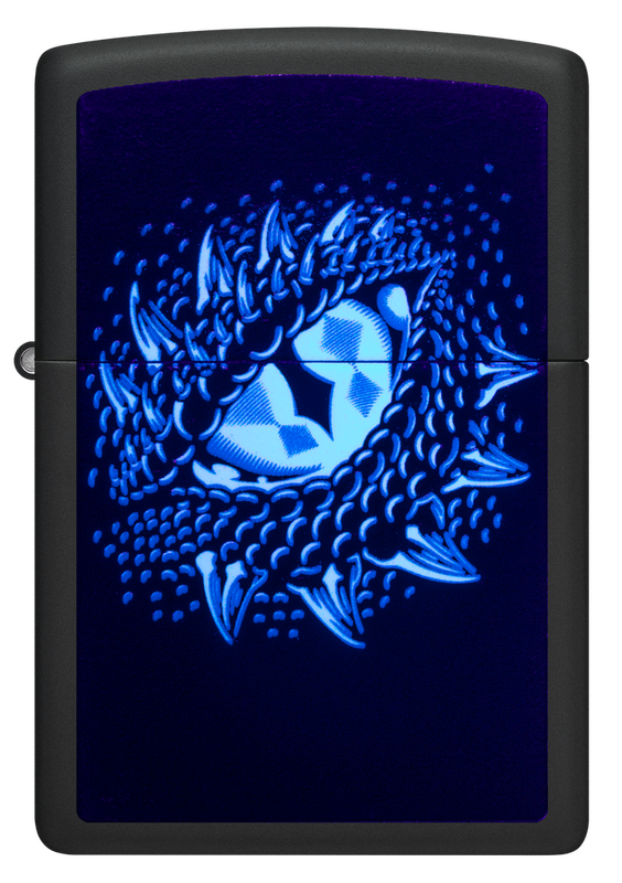 Zippo Lighter Dragon Eye Design