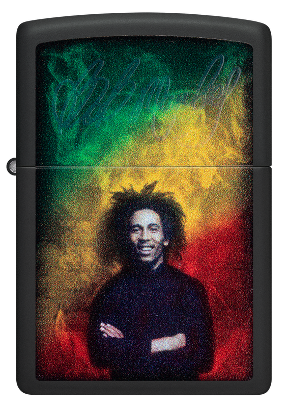 Zippo Lighter Bob Marley Design