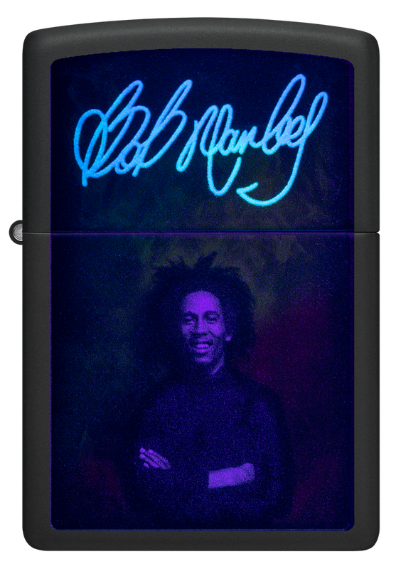 Zippo Lighter Bob Marley Design