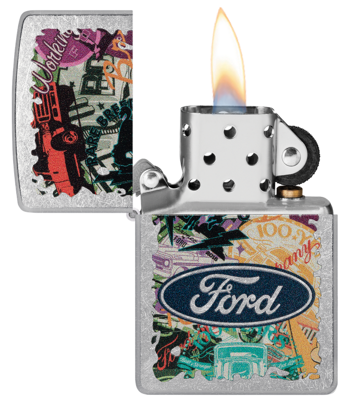 Zippo Lighter Ford Graffiti