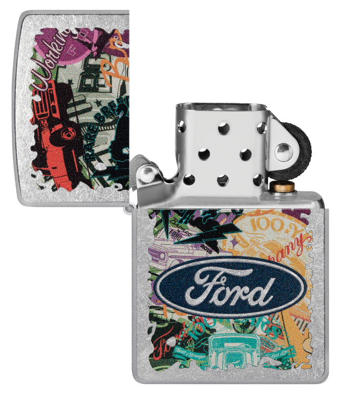 Zippo Lighter Ford Graffiti