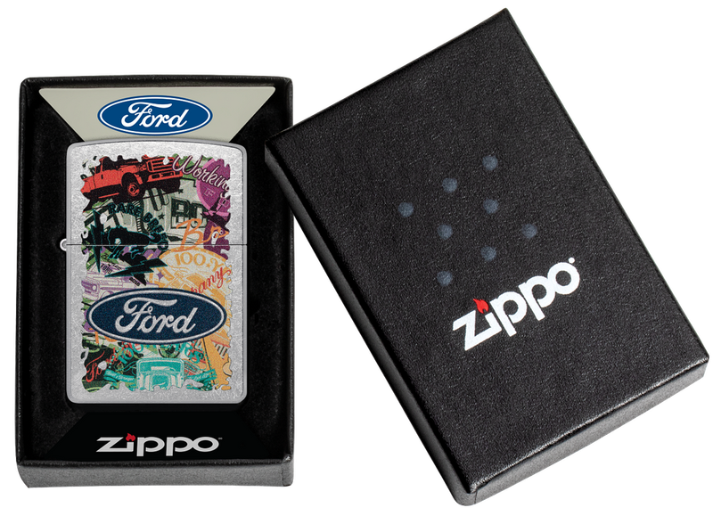 Zippo Lighter Ford Graffiti