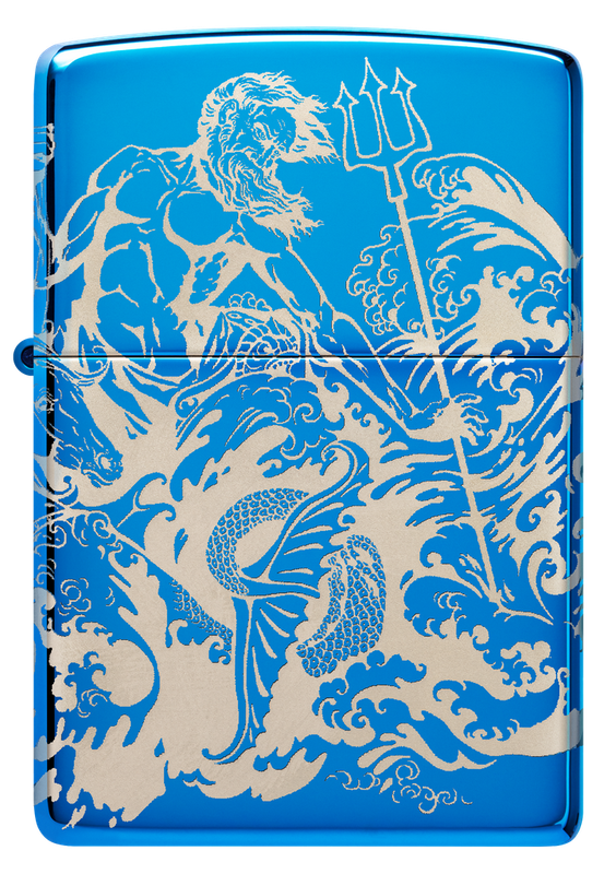Zippo Lighter Atlantis Design
