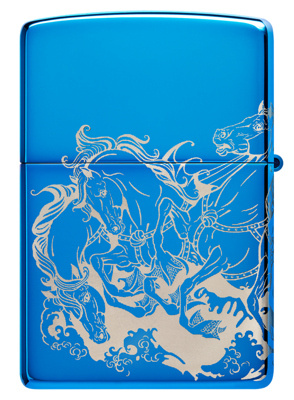 Zippo Lighter Atlantis Design