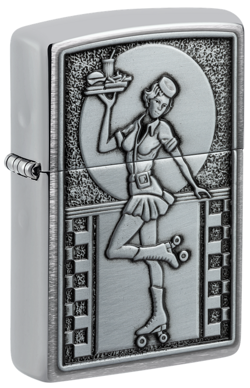 Zippo Lighter Roller Waitress