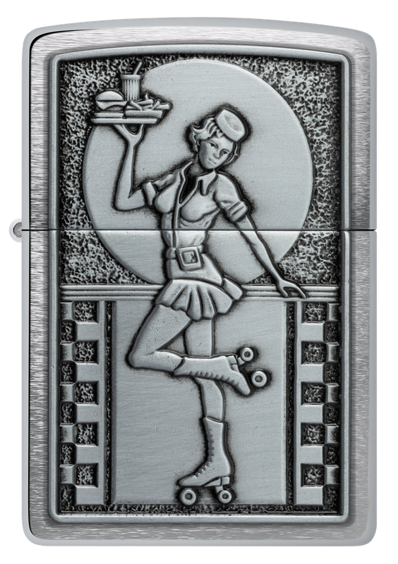 Zippo Lighter Roller Waitress