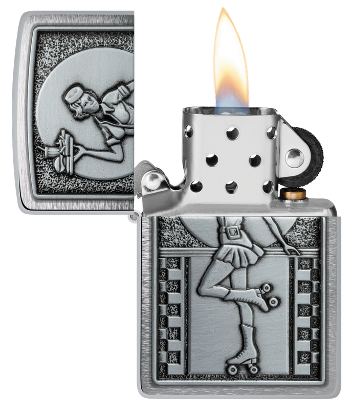 Zippo Lighter Roller Waitress