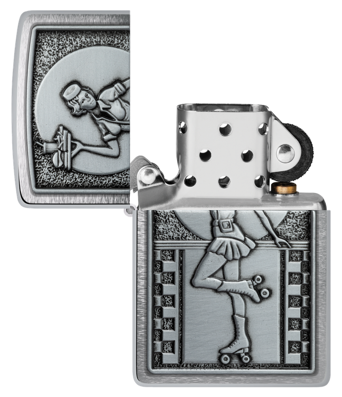 Zippo Lighter Roller Waitress