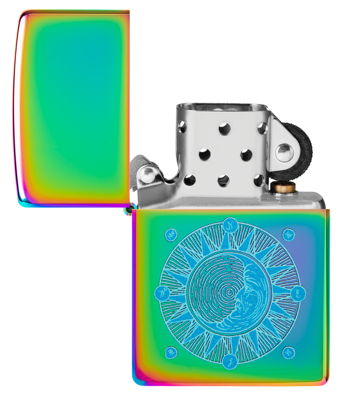 Zippo Lighter Sun Design