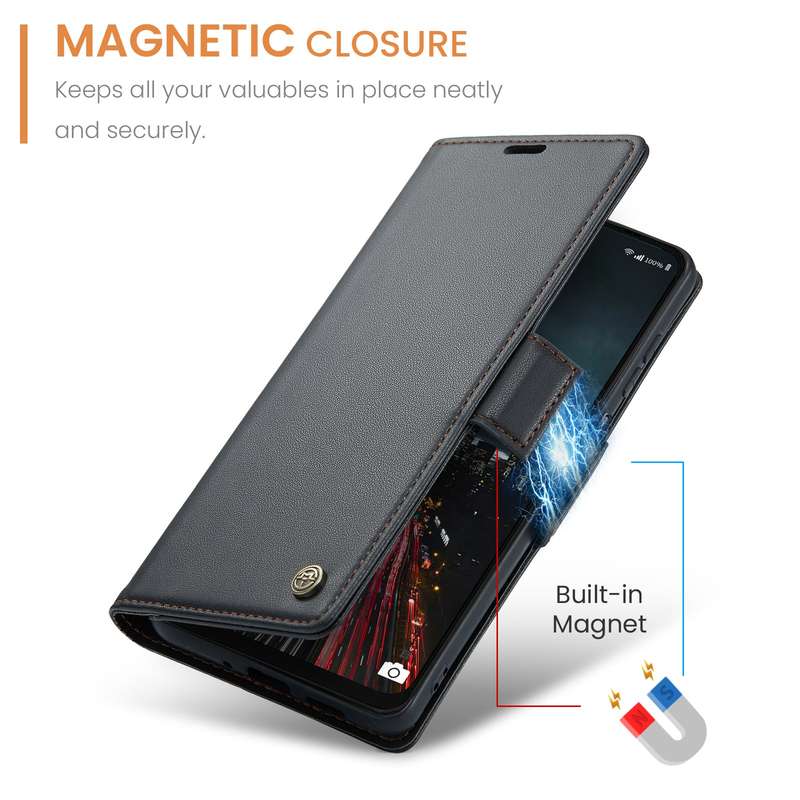 Retro Flip Leather Wallet Cover for Samsung Galaxy A16