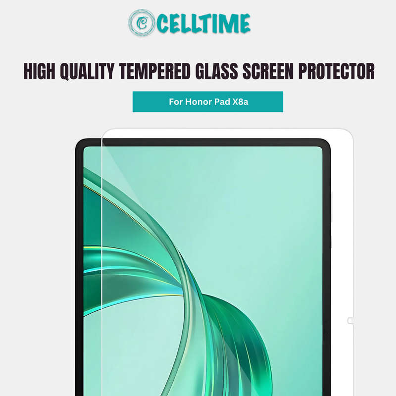 Tempered Glass Screen Guard for Honor Pad X8a (11")