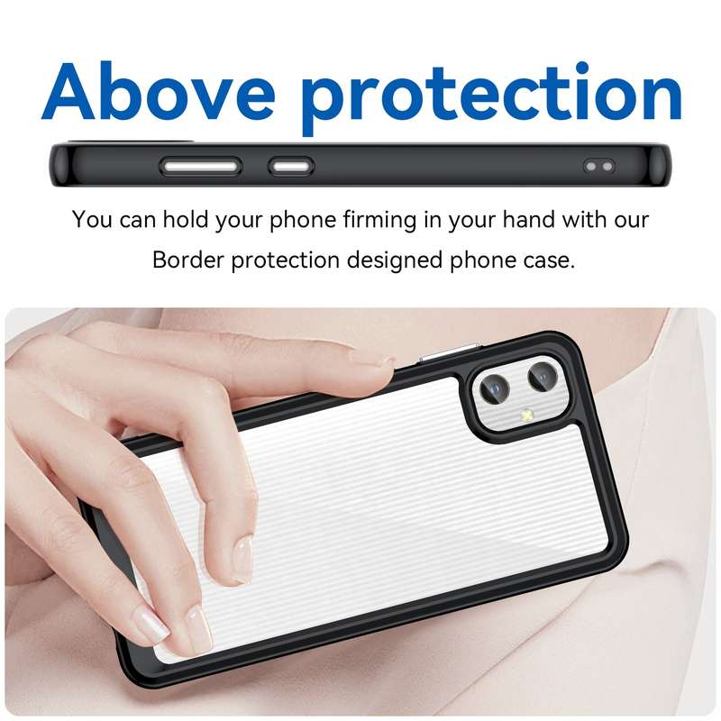 Candy Clear Case for Samsung Galaxy A05 Shockproof Cover