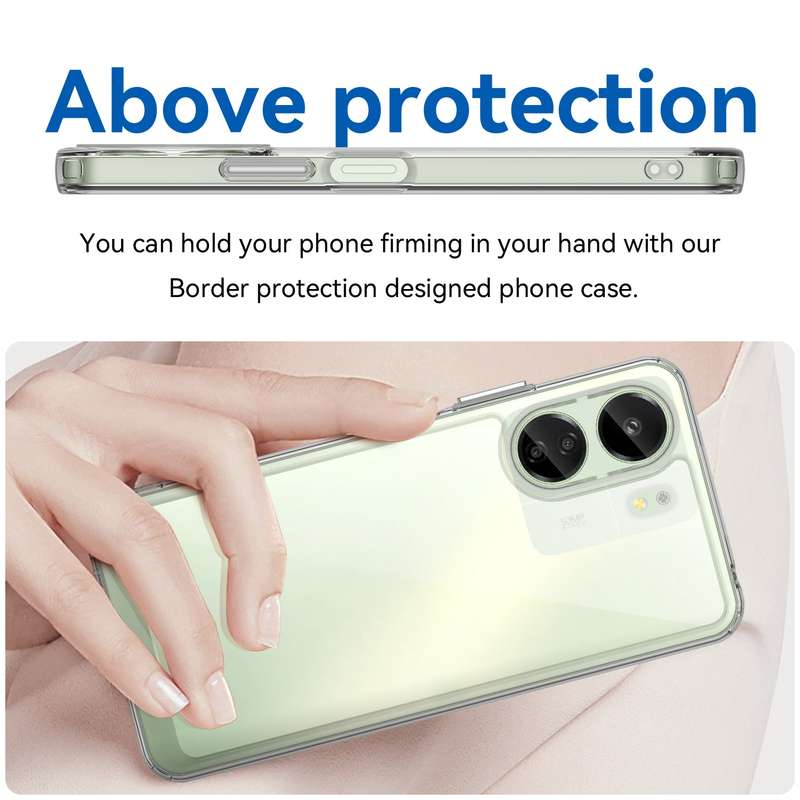 Redmi 13C Candy Clear Case Shockproof Cover