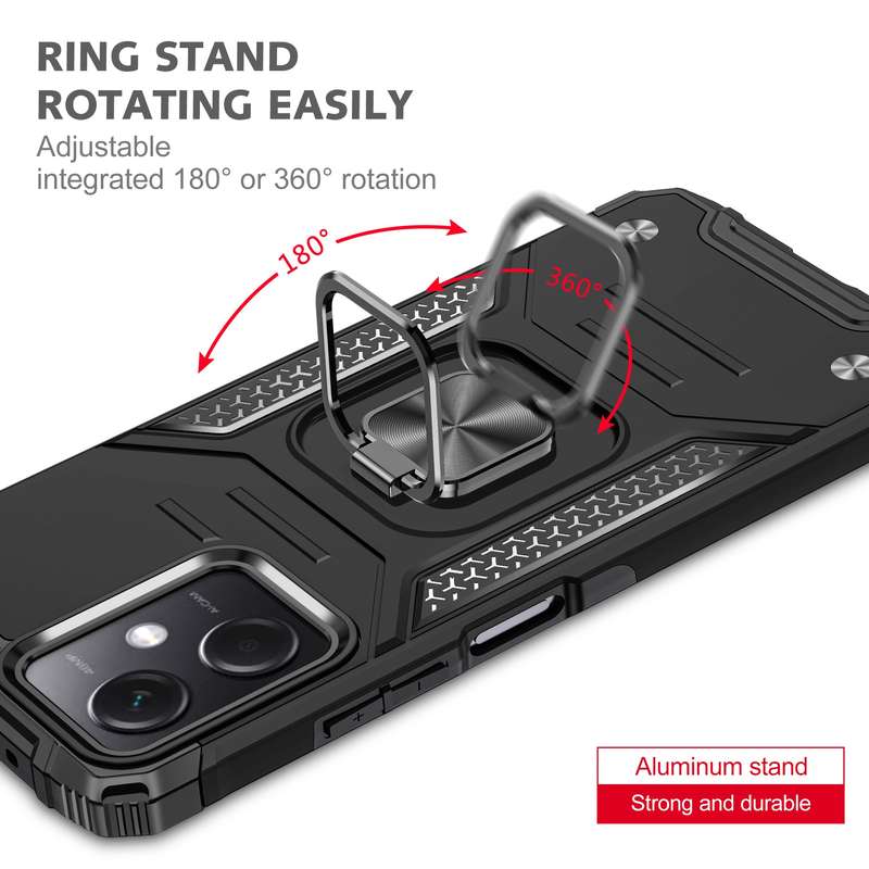 CellTime Shockproof Kemeng Armor Kickstand Cover For Redmi Note 12