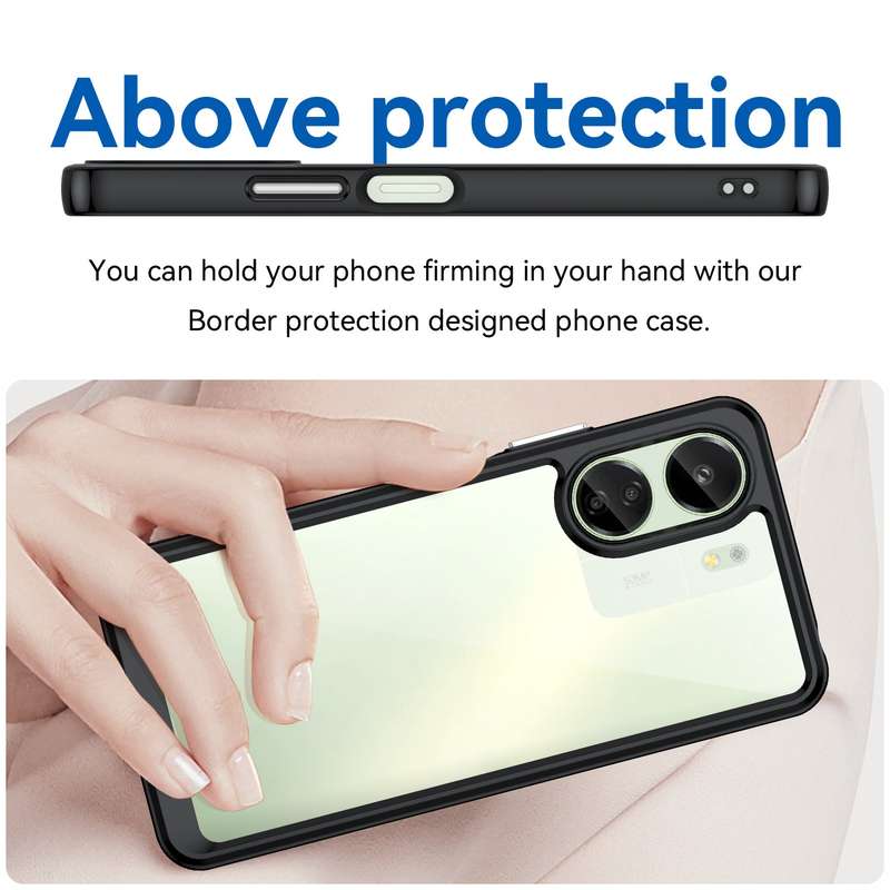 Redmi 13C Candy Clear Case Shockproof Cover