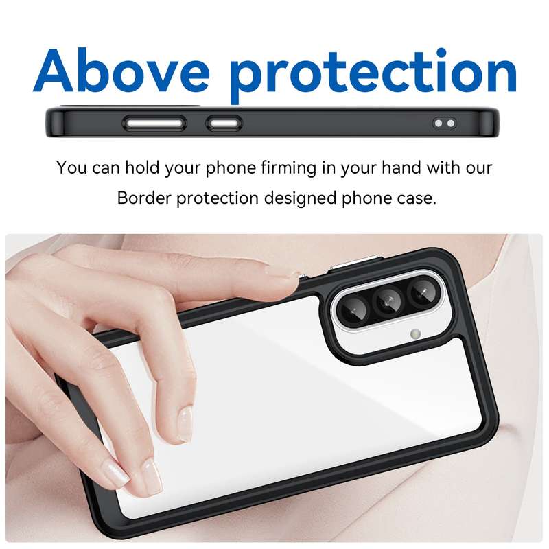 Candy Clear Case for Galaxy A56 Shockproof Cover