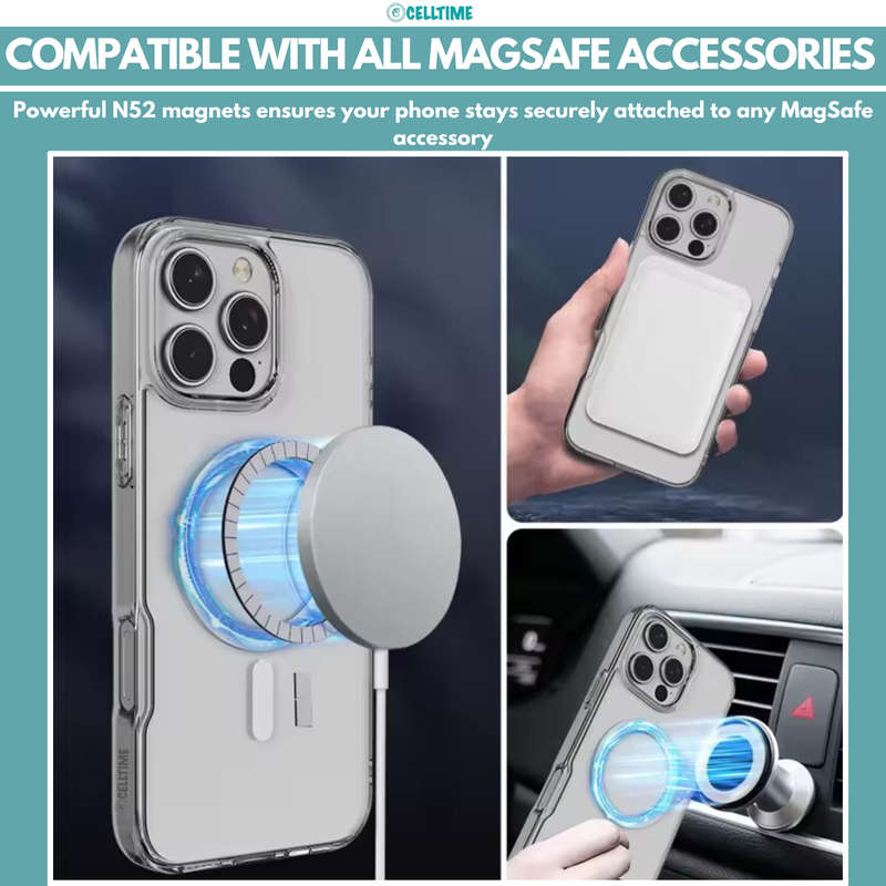 MagSafe Case for iPhone 16/ 16 Plus /16 Pro /16 Pro Max Shockproof Cover