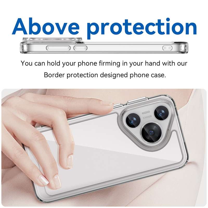 Huawei P70 Candy Clear Case Shockproof Cover