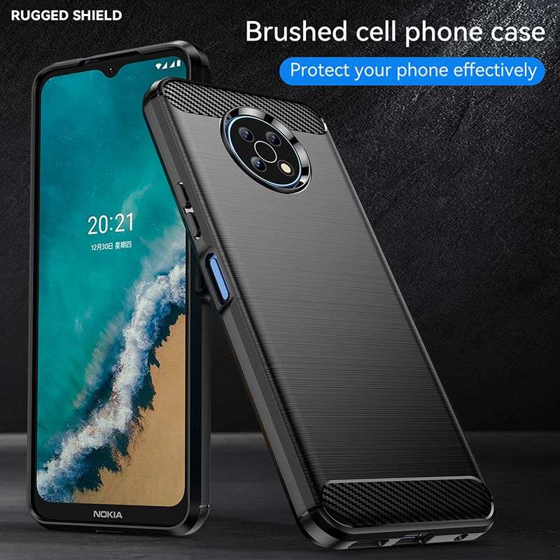 CellTime Shockproof Carbon Fiber Design Cover for Nokia G50