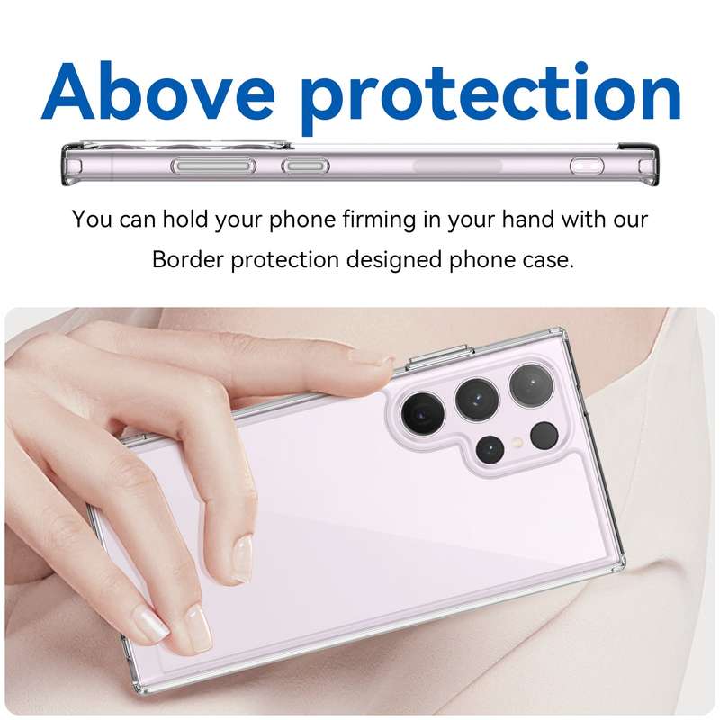 Candy Clear Case for Samsung Galaxy S24 / S24+/ S24 Ultra Shockproof Cover