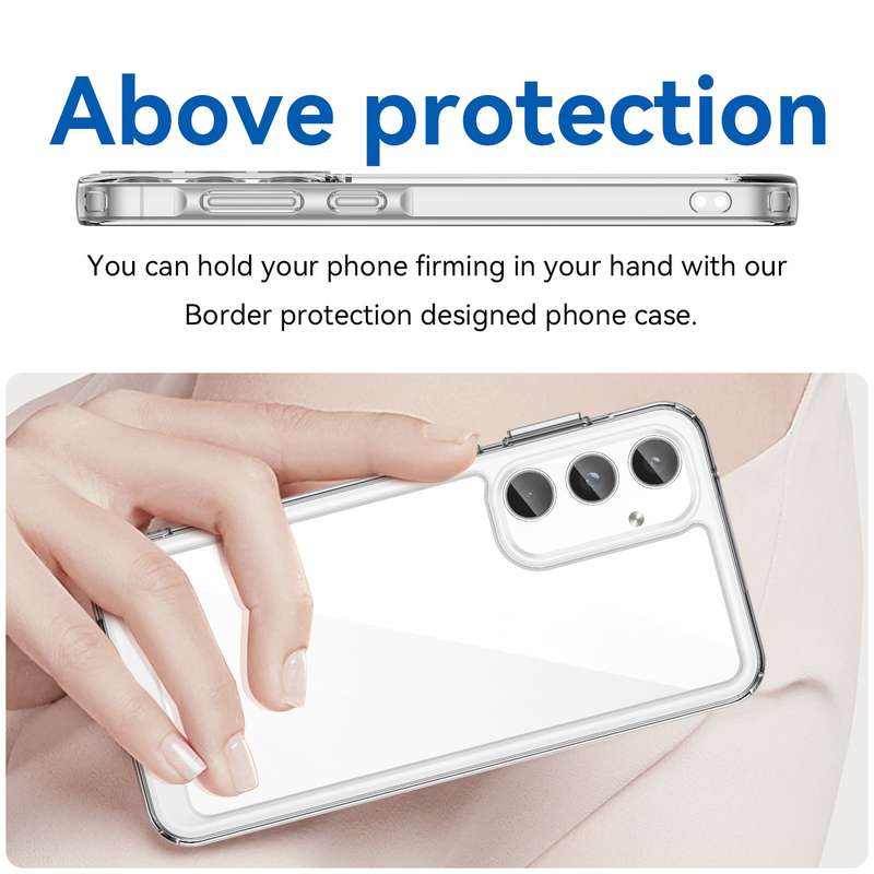 Candy Clear Case for Samsung Galaxy A55 Shockproof Cover