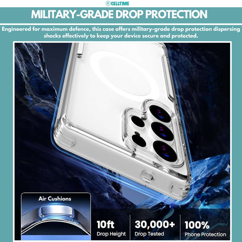 CellTime MagCase MagSafe Cover for Samsung Galaxy S25/ S25 Plus/ S25 Ultra
