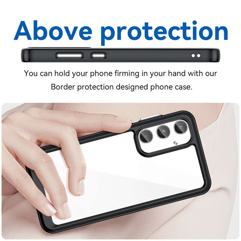 Candy Clear Case for Samsung Galaxy A55 Shockproof Cover
