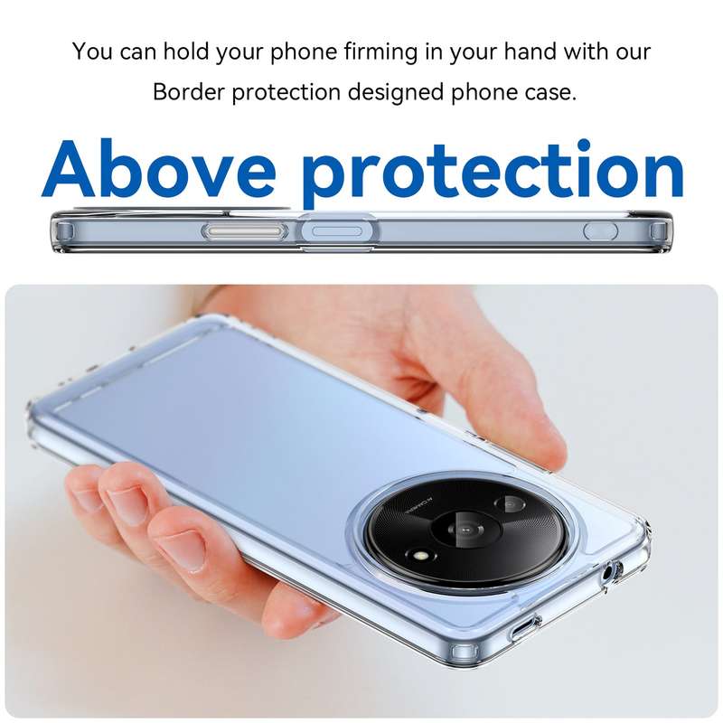 Redmi A3 Clear Case - Shockproof Candy Series Cover
