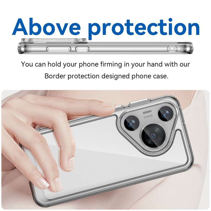Huawei P70 Pro Candy Clear Case Shockproof Cover