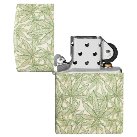 Zippo - Cannabis Design 49352