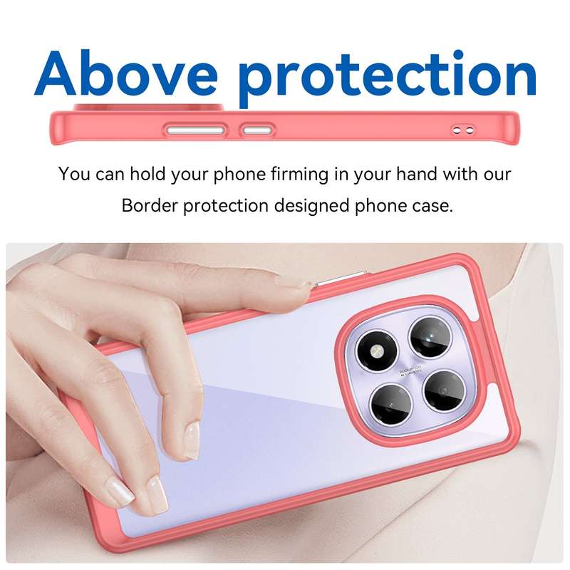 Redmi Note 14 Pro 4G  Candy Clear Case Shockproof Cover