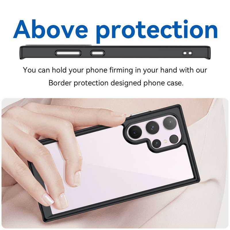 Candy Clear Case for Samsung Galaxy S24 / S24+/ S24 Ultra Shockproof Cover