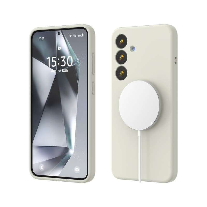 CellTime Galaxy S25/S25 Plus/S25 Ultra Liquid Silicone Case MagSafe Cover