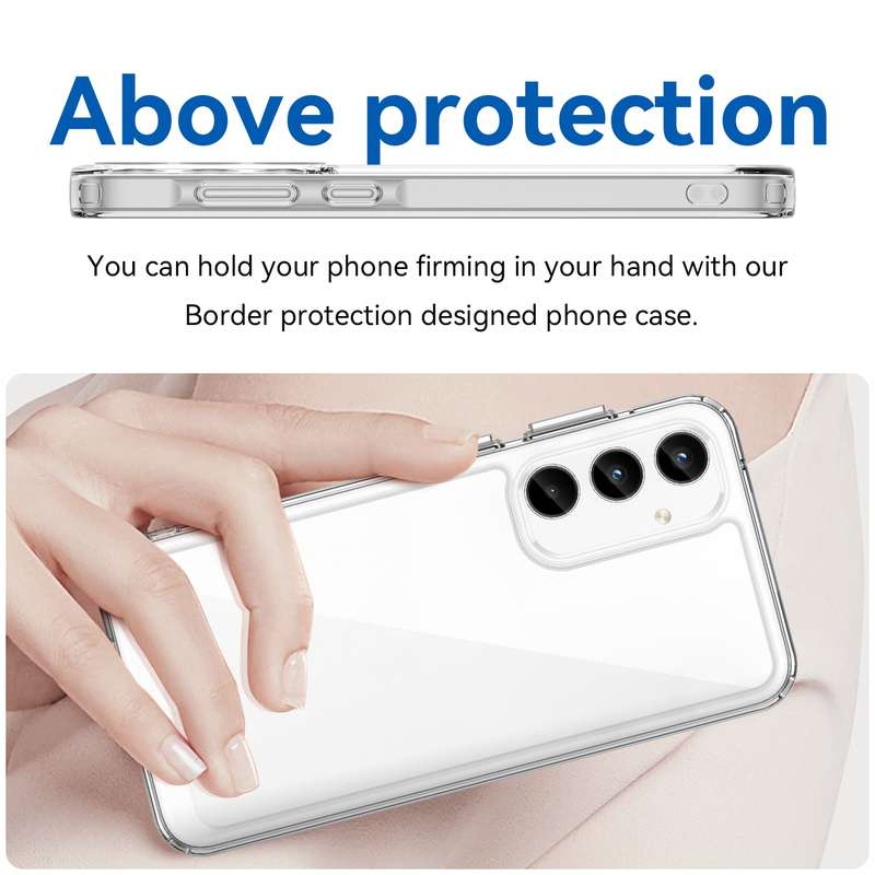 Candy Clear Case for Samsung Galaxy A35 Shockproof Cover