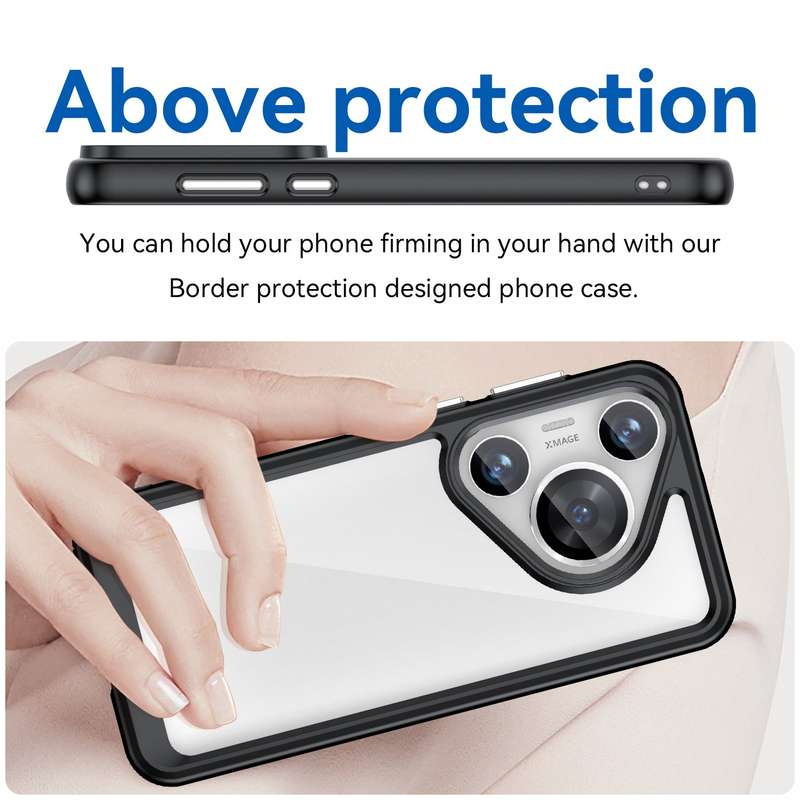 Huawei P70 Pro Candy Clear Case Shockproof Cover