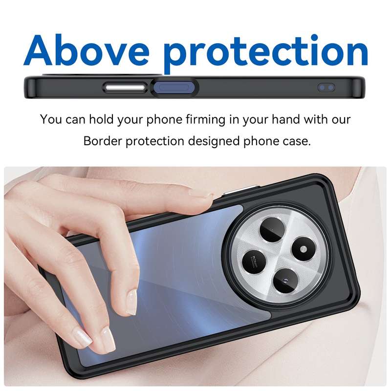 Redmi 14C Candy Clear Case Shockproof Cover