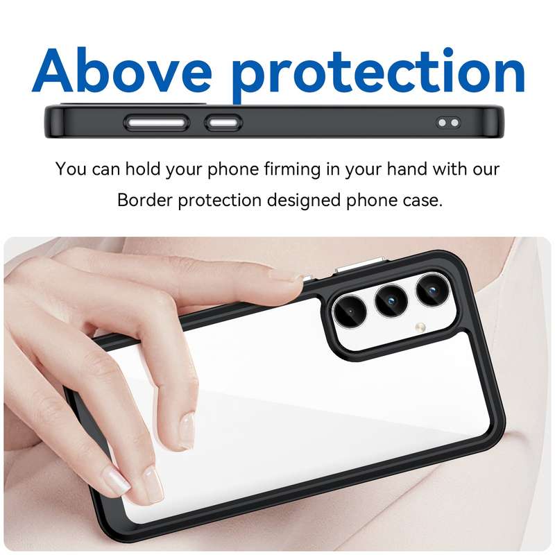 Candy Clear Case for Samsung Galaxy A35 Shockproof Cover
