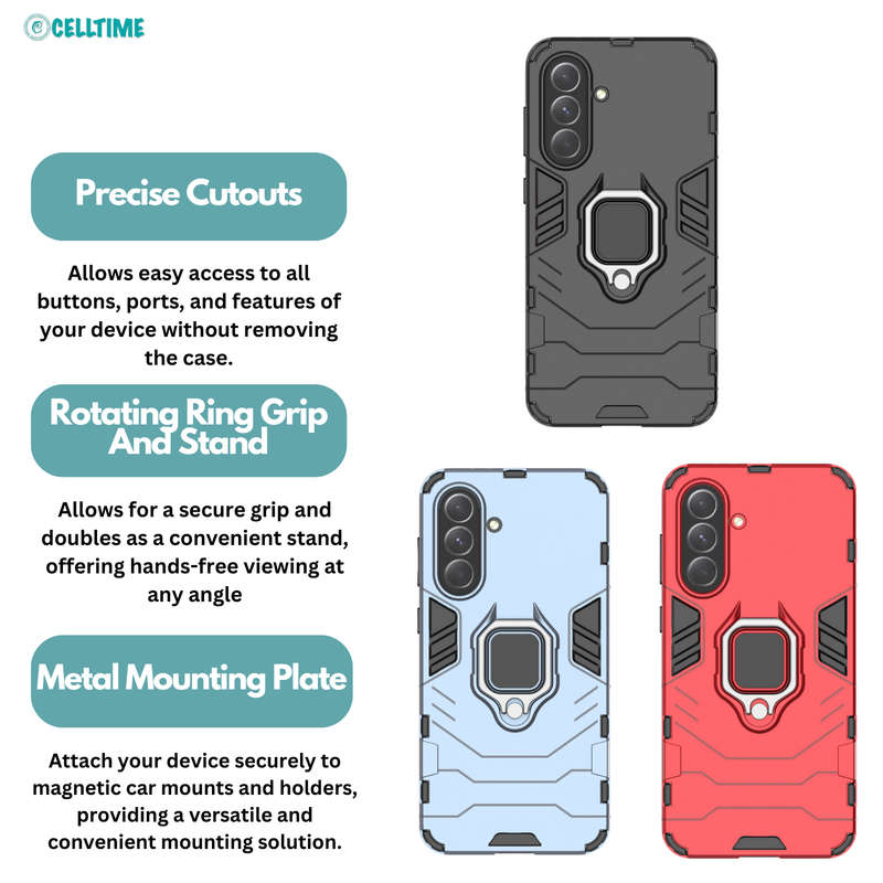 Black Panther Case for Galaxy A36 Shockproof Cover