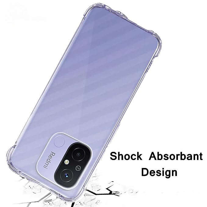 Clear Shock Resistant Armor Cover for Redmi 12C