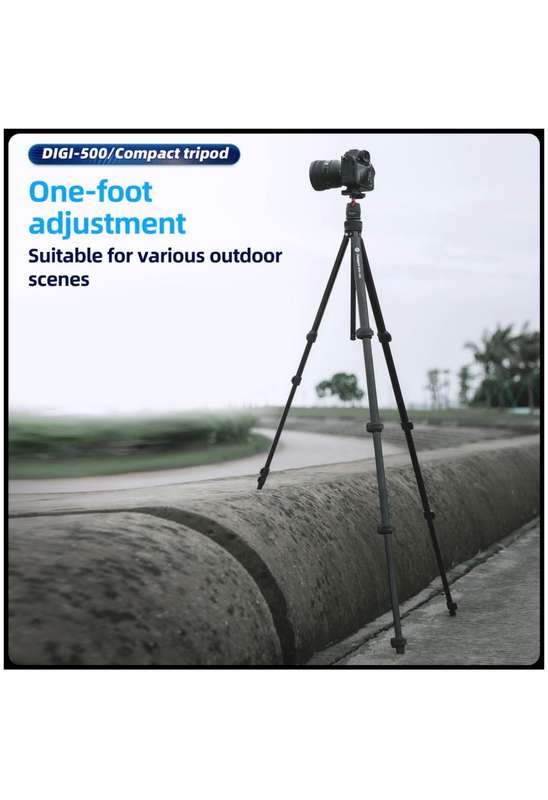 Fotopro Compact Lightweight Camera/ Smartphone Tripod Stand - DIGI-500