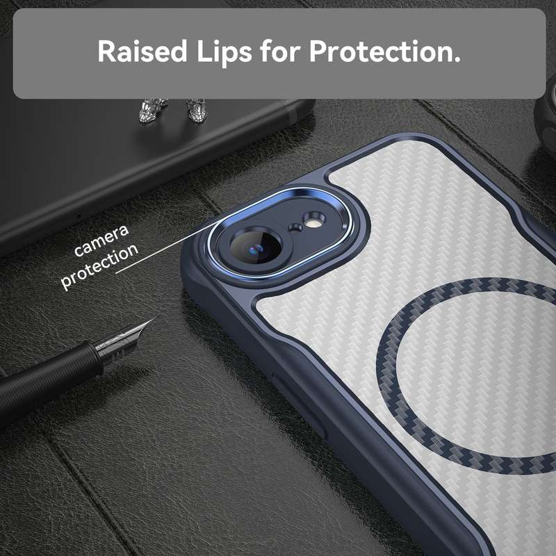 CarboArmor MagSafe Case For iPhone 16e Shockproof Cover