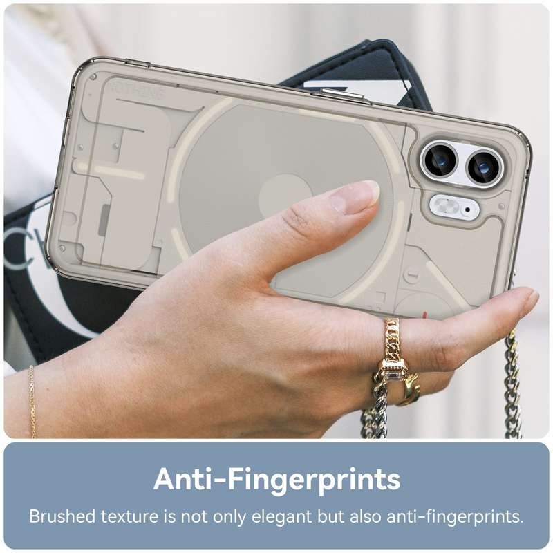 Nothing Phone 2 Clear Cover - Shockproof Candy Series