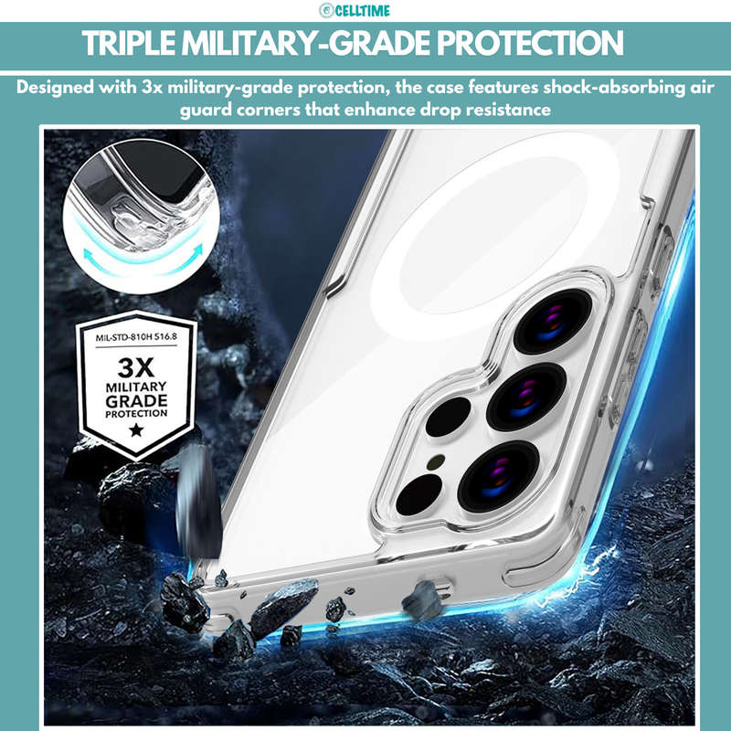 CellTime MagCase MagSafe Cover for Samsung Galaxy S25/ S25 Plus/ S25 Ultra