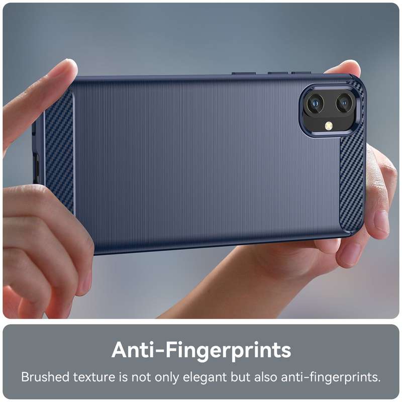 Carbon Fiber Design Case for Samsung Galaxy A05 Shockproof Cover