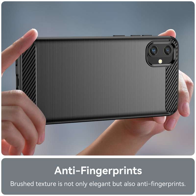 Carbon Fiber Design Case for Samsung Galaxy A05 Shockproof Cover