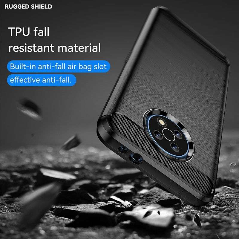 CellTime Shockproof Carbon Fiber Design Cover for Nokia G50
