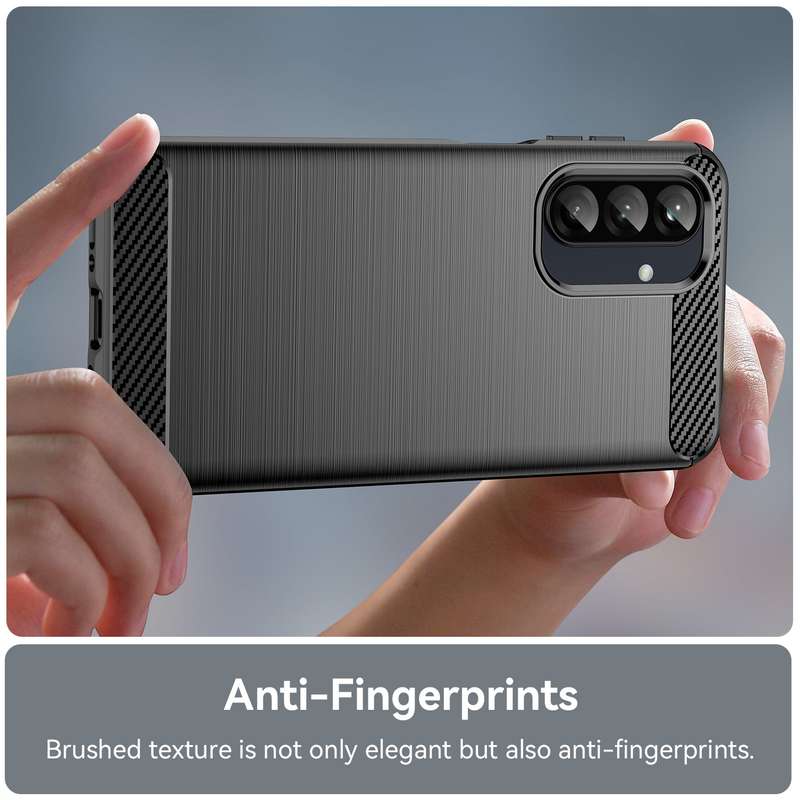Carbon Fiber Design Case for Galaxy A26 5G Shockproof Cover