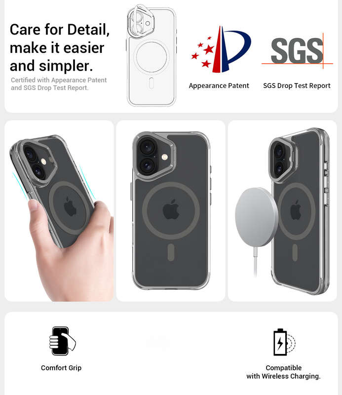 Apex Capsule Cover For iPhone 16 Shockproof Case
