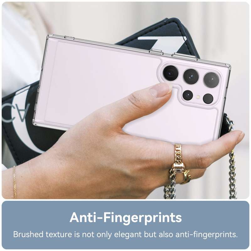 Clear Cover for Samsung Galaxy S24 Ultra - Shockproof Candy Series Cover